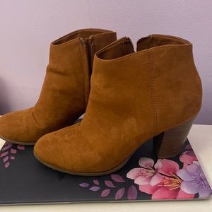 Old Navy Faux Leather Booties